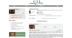 Desktop Screenshot of indicesvins.com